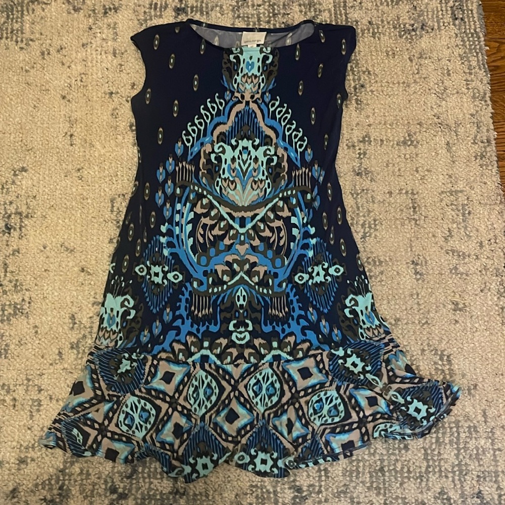 Donna Morgan dress. I’m 5’2 and it hit above knee